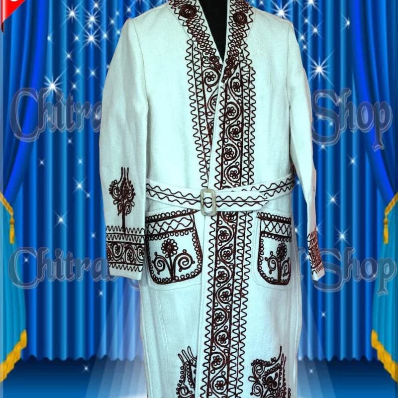 Chitral Traditional Over Coat (CHUGHA) Woolen