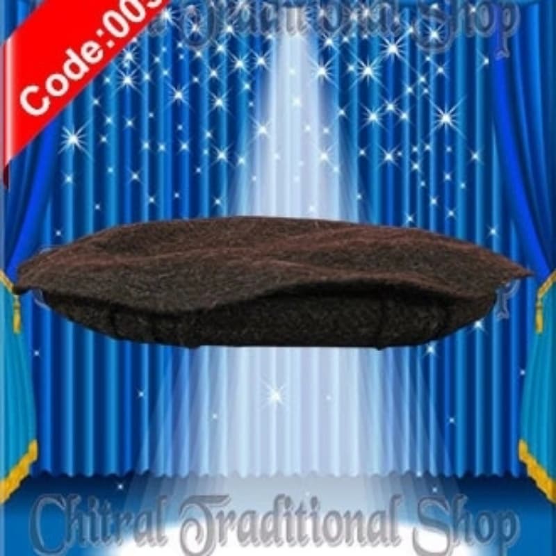 Chitrali Handmade Woolen Cap Pakol